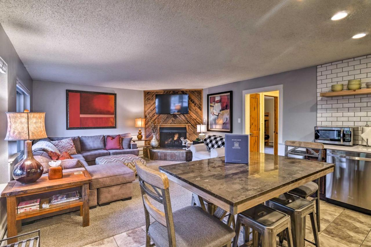 Downtown Breck Condo On Main St - Walk To Slopes Breckenridge Zewnętrze zdjęcie